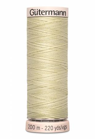 Gutermann 60wt Cotton Thread 1140 Pongee 200m/218yd