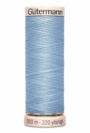 Gutermann 60wt Cotton Thread 7310 Sky Blue 200m/218yd