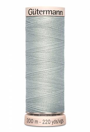 Gutermann 60wt Cotton Thread 9150 Pro Cool Grey 200m/218yd
