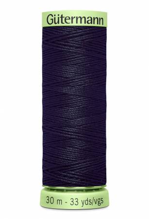 Gutermann Top Stitch Polyester 280 Charcoal Navy 30m/33yd Spool