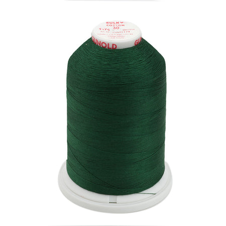 Sulky Cotton 30wt Thread 1174 Dark Pine Green  3200yd Cone