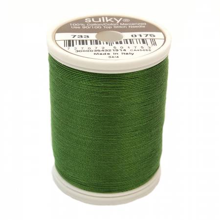 Sulky Cotton 30wt Thread 0175 Palm Green  500yd Spool