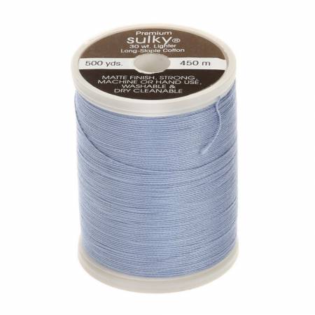 Sulky Cotton 30wt Thread 1030 Periwinkle  500yd Spool