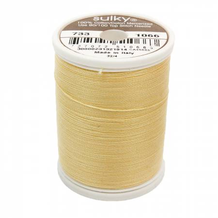 Sulky Cotton 30wt Thread 1066 Primrose  500yd Spool