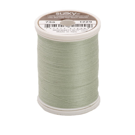 Sulky Cotton 30wt Thread 1229 Light Putty  500yd Spool