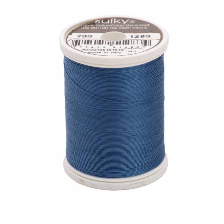 Sulky Cotton 30wt Thread 1283 Slate Gray  500yd Spool
