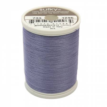 Sulky Cotton 30wt Thread 1296 Hyacinth  500yd Spool