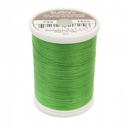 Sulky Cotton 30wt Thread 1825 Barnyard Grass  500yd Spool