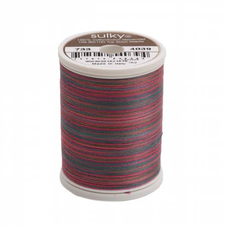 Sulky Blendables 30wt 4039 Winter Holidays  500yd Spool