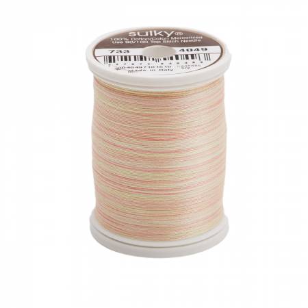 Sulky Blendables 30wt 4049 Melon Soft  500yd Spool