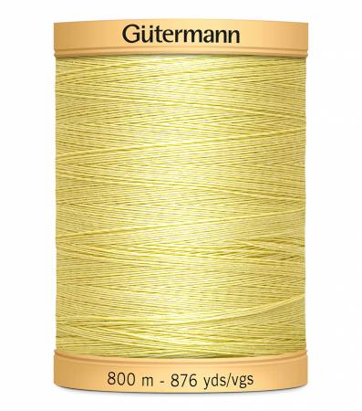 Gutermann Machine Quilting Thread 0349 Butter Cream 800m Spool