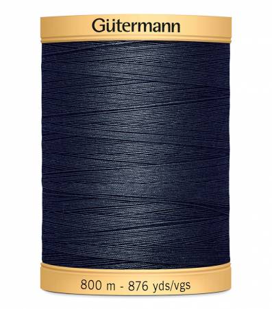 Gutermann Machine Quilting Thread 5413 Evening Blue 800m Spool