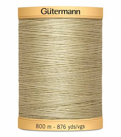 Gutermann Machine Quilting Thread 0927 Burlap Beige 800m Spool