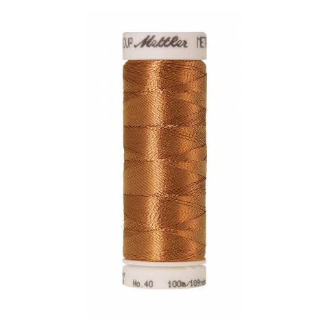 Mettler Metallic Embroidery Thread 1134 Copper  109yd
