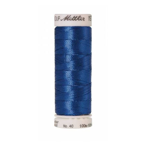 Mettler Metallic Embroidery Thread 3543 Sapphire  109yd