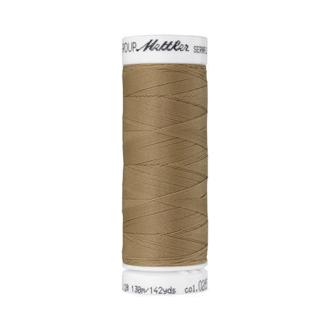 Mettler Seraflex Elastic Sewing Thread 0285 Caramel Cream  130m/142yd