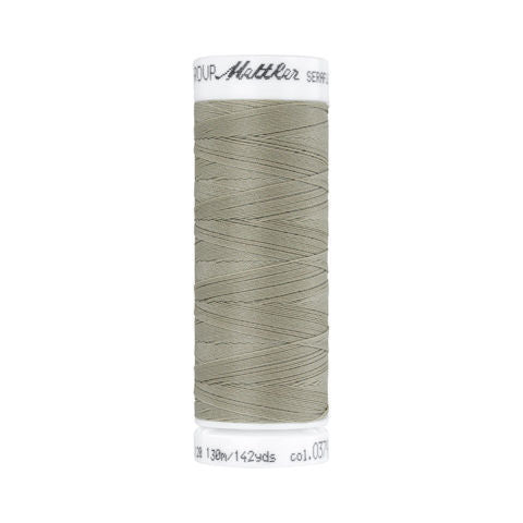 Mettler Seraflex Elastic Sewing Thread 0379 Stone  130m/142yd