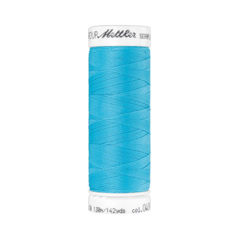 Mettler Seraflex Elastic Sewing Thread 0409 Turquoise  130m/142yd