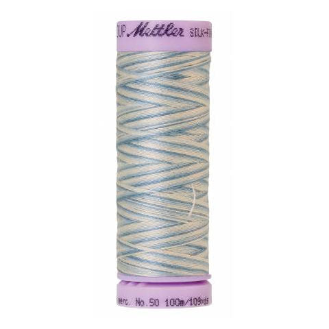 Silk-Finish Multi Embroidery Thread 9810 Tranquil Blue 109yd
