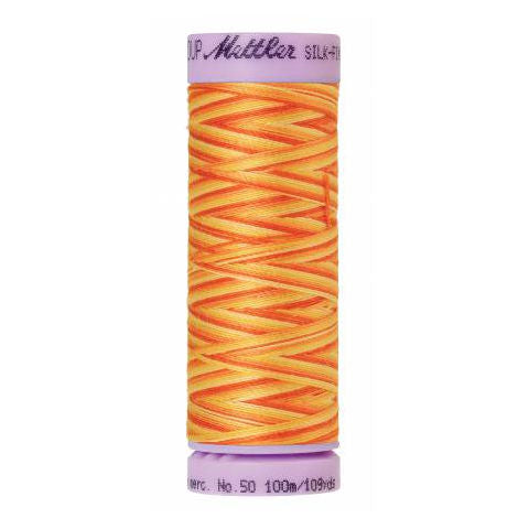 Silk-Finish Multi Embroidery Thread 9831 Orange-Ana 109yd