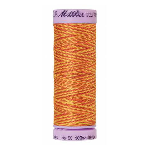 Silk-Finish Multi Embroidery Thread 9858 Falling Leaves 109yd