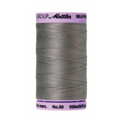 Mettler 50wt Silk Finish Thread 0322 Rain Cloud  547yd/500m