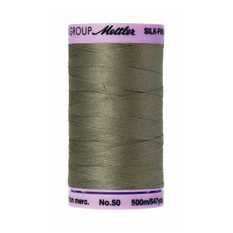 Mettler 50wt Silk Finish Thread 0381 Sage  547yd/500m