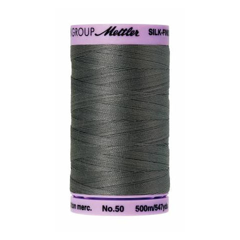 Mettler 50wt Silk Finish Thread 0415 Old Tin  547yd/500m