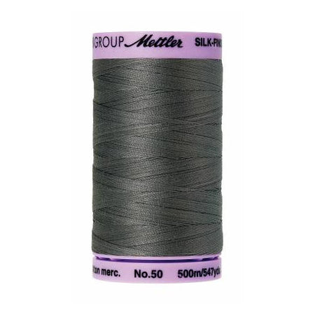 Mettler 50wt Silk Finish Thread 0415 Old Tin  547yd/500m