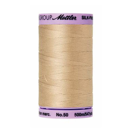 Mettler 50wt Silk Finish Thread 0537 Oat Flakes  547yd/500m