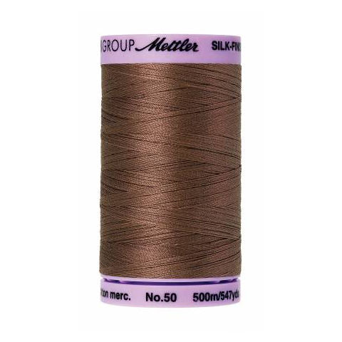 Mettler 50wt Silk Finish Thread 1380 Espresso  547yd/500m