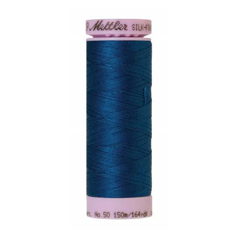 Mettler 50wt Silk Finish Thread 0024 Colonial Blue  164yd/150m