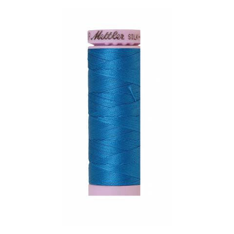 Mettler 50wt Silk Finish Thread 0339 Mediterranian Blue  164yd/150m