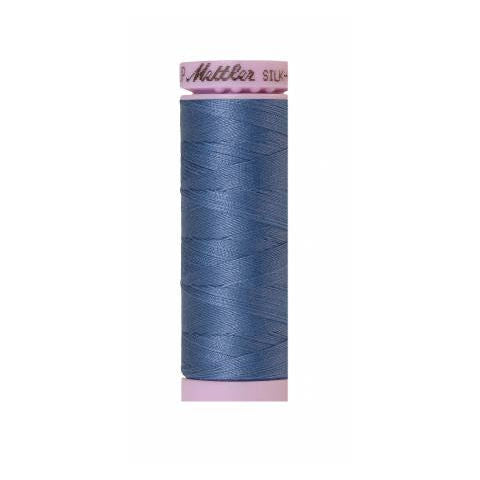 Mettler 50wt Silk Finish Thread 0351 Smoky Blue  164yd/150m