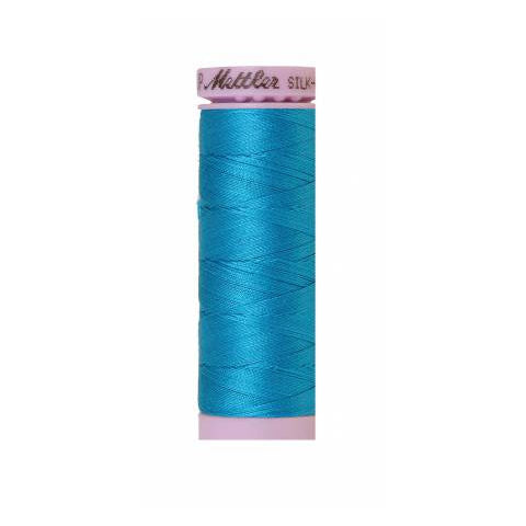 Mettler 50wt Silk Finish Thread 1394 Caribbean Blue  164yd/150m