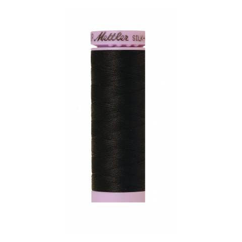 Mettler 50wt Silk Finish Thread 0004 Black  164yd/150m
