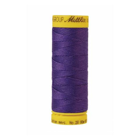 Mettler 28wt Silk Finish Thread 0030 Iris Blue  87m/80yd