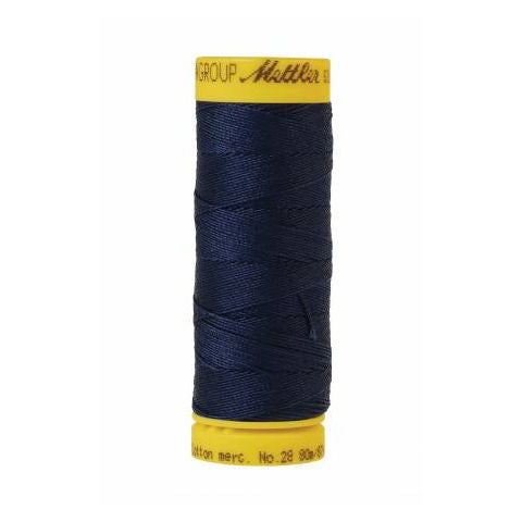 Mettler 28wt Silk Finish Thread 0825 Navy  87m/80yd