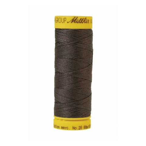 Mettler 28wt Silk Finish Thread 1282 Charcoal  87m/80yd