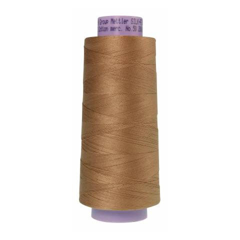 Mettler 50wt Silk Finish Thread 0285 Caramel Cream  2000yd/1829m