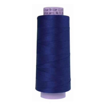Mettler 50wt Silk Finish Thread 1304 Imperial Blue  2000yd/1829m