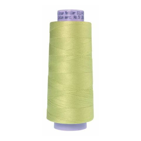 Mettler 50wt Silk Finish Thread 1343 Spring Green  2000yd/1829m