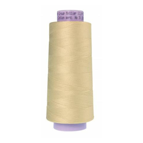 Mettler 50wt Silk Finish Thread 3612 Antique White  2000yd/1829m