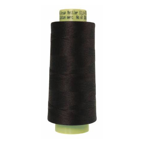 Mettler 60wt Silk Finish Thread 0821 Darkest Blue  3000yd/2743m