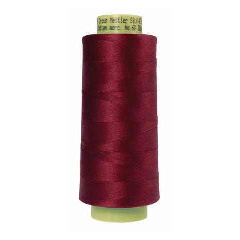 Mettler 60wt Silk Finish Thread 0918 Cranberry  3000yd/2743m