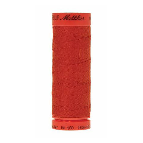 1336 Vermillion - Mettler Metrosene Thread – Red Rock Threads