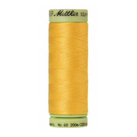 Mettler 60wt Silk Finish Thread 0120 Summersun  220yd/200m