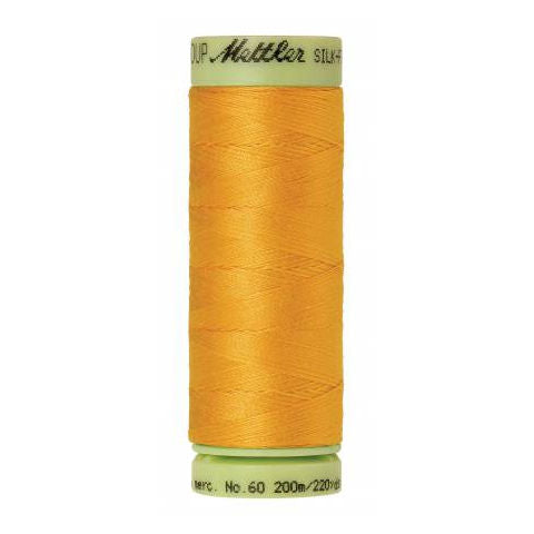 Mettler 60wt Silk Finish Thread 0161 Marigold  220yd/200m
