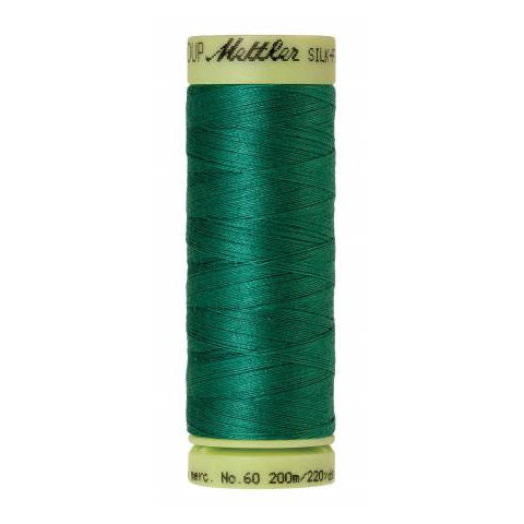 Mettler 60wt Silk Finish Thread 0222 Green  220yd/200m