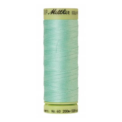 Mettler 60wt Silk Finish Thread 0230 Silver Sage  220yd/200m